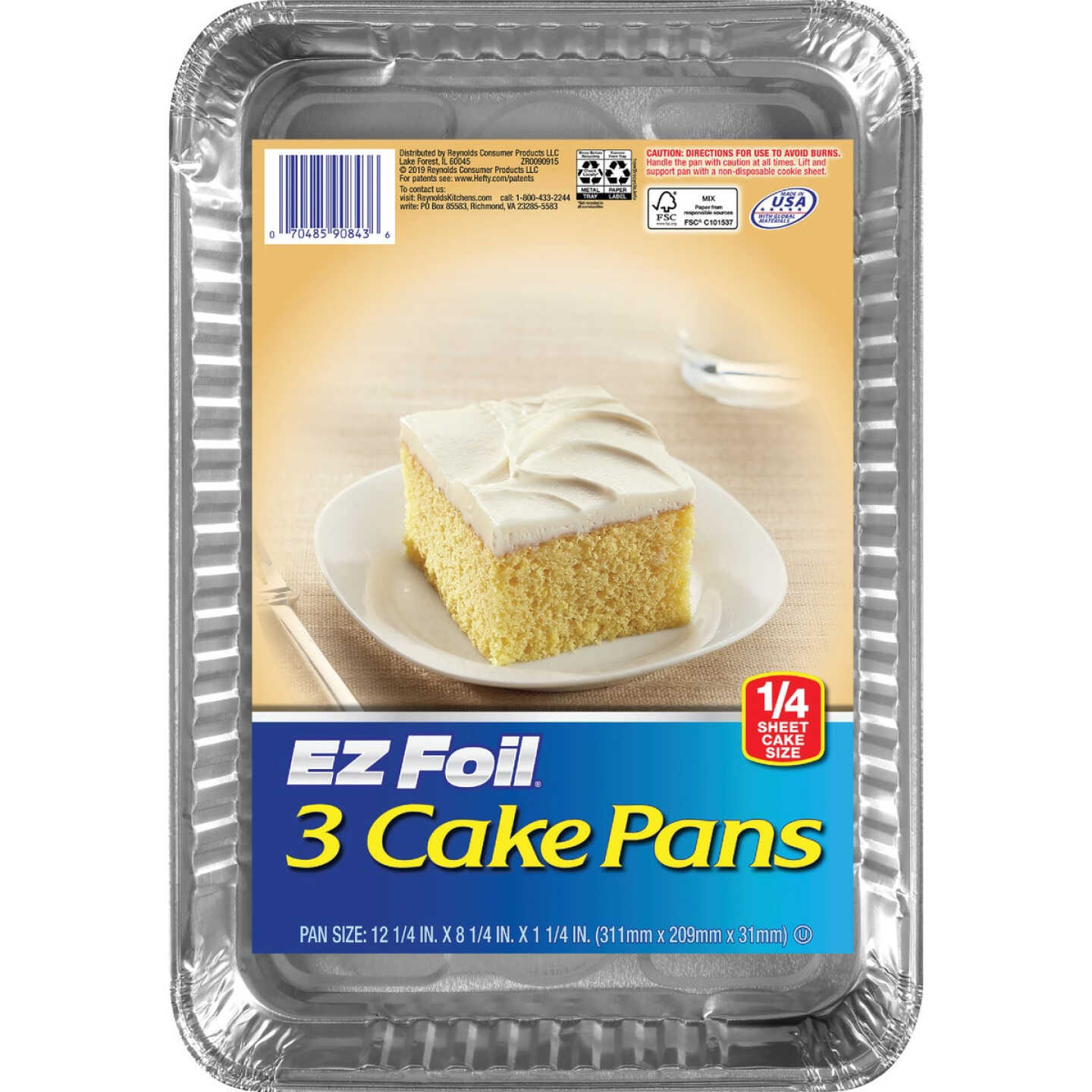 EZ Foil Casserole Pans - 2 count